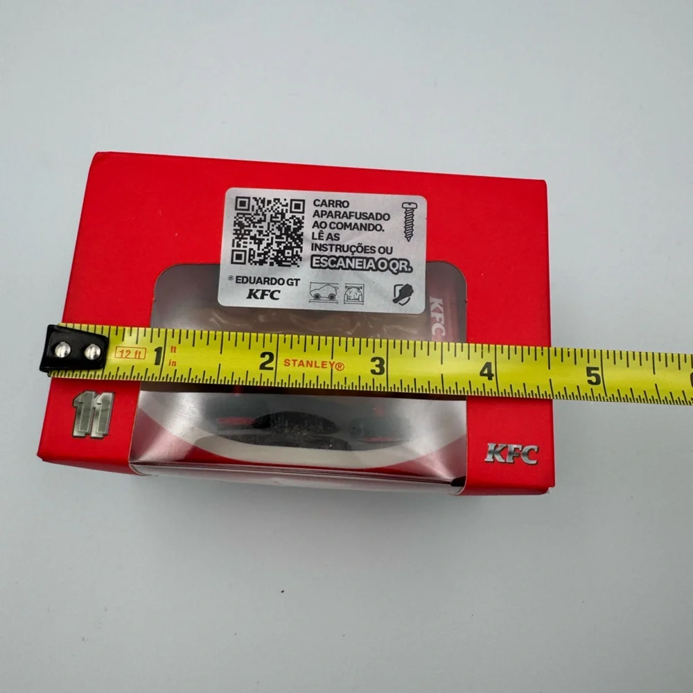 KFC Eduardo GT Exclusive Limited Edition Remote Control Car Toy Chicken Wing NEW